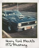 Photo Of Henry Ford Meckl's 1972 Mustang