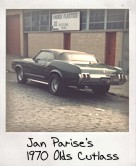 Photo Of Jan Parise's 1970 Olds Cutlass